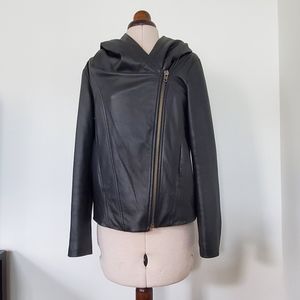 Helmut x Helmut Lang Leather Hoodie